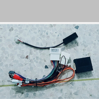 High Version Cable Harness Adapter W/ Canbus Box For Mitsubishi Outlander 06-12