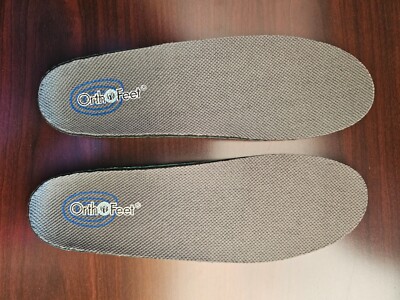 NEW Orthofeet Orthotic Gel Insoles with Arch Booster - Unisex Adult ...