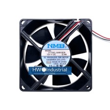 NMB 3-wire 3110KL-04W-B29 8025 8CM 12V 0.14A Dual Ball Cooling Fan