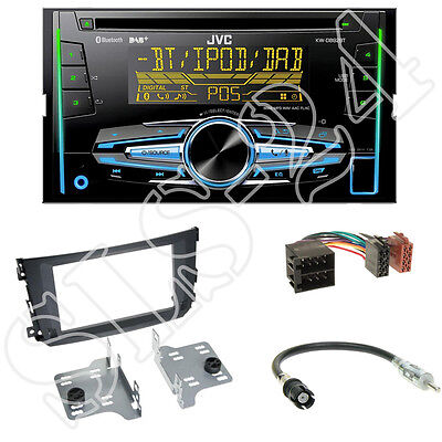 JVC kwr930bt radio 2 DIN para Smart Fortwo br451 Facelift 2010-2014