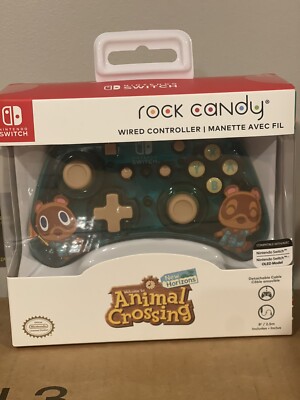 Animal Crossing New Horizons Rock Candy Wired Controller Nintendo Switch 