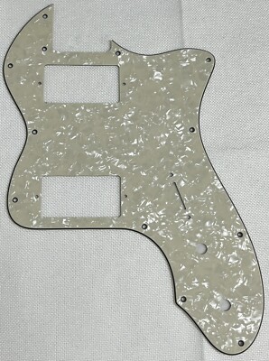 Ivory White Pearl For Fender '72 Thinline Telecaster PAF Style Guitar Pickguard