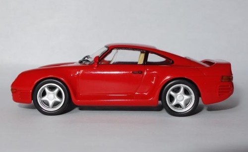 Porsche 959 rot Sportcoupé Сollection Druckguss Modellauto Maßstab 1:43 (1985) - Bild 5 von 8