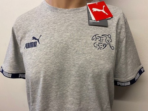 Puma Herren Schweiz Shirt grau M / NEU - Bild 3 von 5