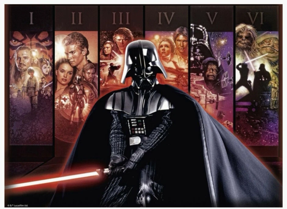RAVENSBURGER PUZZLE 500 PZ- STAR WARS SAGA - 146659 - Immagine 2 di 4