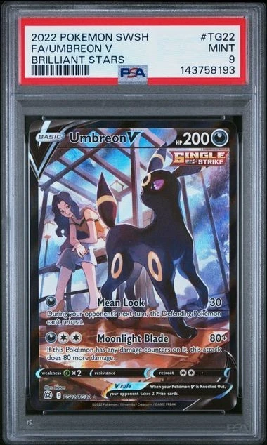 Umbreon Pokémon TCG Professional Sports Authenticator (PSA