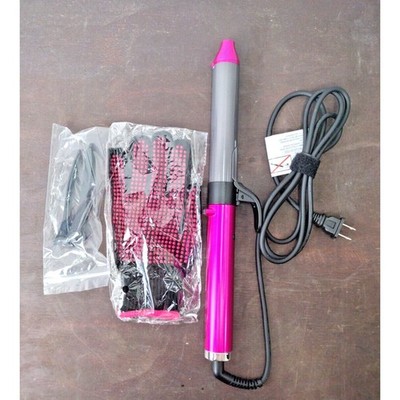 Automatic Curling Iron Model S620 Professional LED Display 450F Pink Gray