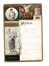 LIEBIG MENÜKARTE M. 45 EINZELKARTE. 'ÖDIPUS deutsche Ausgabe.   GUTER ZUSTAND.