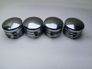 Harley-Davidson 2001 Sportster XL1200C Axle Nut Caps Chrome