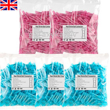 500x Waterproof Heat Shrink Crimp Wire Cable Connectors Seal Butt Joint Sleeve