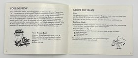 P.O.W. Prisoners of War Original Manual (Nintendo | NES) (Authentic) - 1988