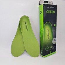 SUPERFEET Green Shoe Insoles High Profile High Volume Size D M 7.5-9, W 8.5-10 
