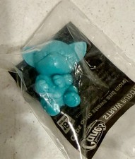 2021 RAISING CANE'S Chicken Kid's Meal Toy STRAW BUDDY Blue/Green Dog New