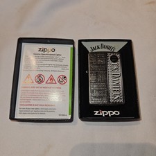 NEW IN BOX Zippo "Jack Daniel's" Distillery Collectible Lighter, Made in USA-PIC