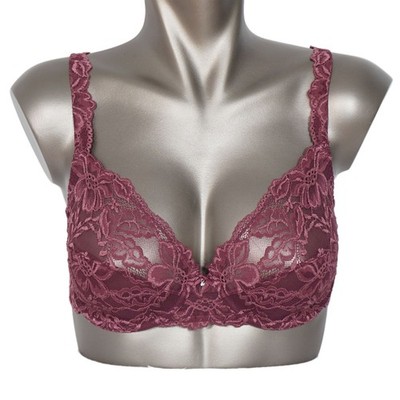 Beldona by Triumph Luxury Desire 1212 W BH mit Bügel 6803 dunkelrot Spitze NEU