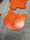 Vintage Hallmark Halloween Cookie Cutters 4 Pieces Orange Plastic — photo 9