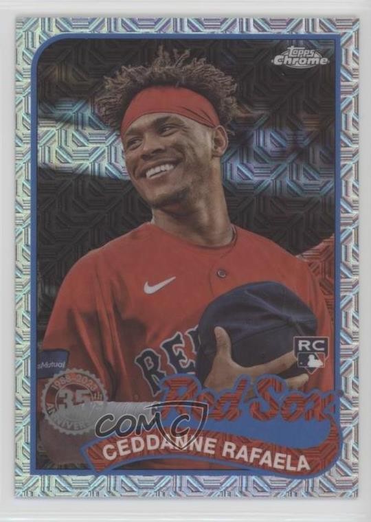 2024 Topps 1989 Topps Chrome Silver Pack Ceddanne Rafaela #T89C-20 Rookie RC