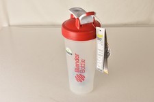 NEW Blender Bottle Classic w/Loop 28 oz Shaker Ball pebble RED Top BPA Free