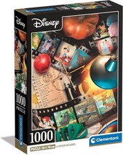 NEW SEALED Clementoni 39810 Disney Classic Movies 1000 Pc Jigsaw Puzzle