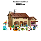 NEW The Simpsons House - 2523 Pieces Family Fun Building Toy premium building