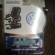 Greenlight  Club V - Dub 1978  Volkswagen Type 2 double cab pickup     grey