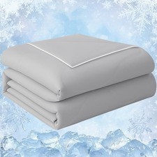 Cooling Blanket Comforter Queen Size, Cooling Blankets for Hot Sleepers and N...