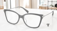 MICHAEL KORS MK4150U 4009 Kingston Grey Denim Demo Lens 54 mm Women's Eyeglasses
