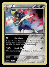 Pokemon TCG 2016 XY - Steam Siege Bisharp 64/114 Holo Rare