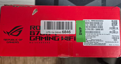 ASUS ROG Strix B760-I Gaming WiFi LGA 1700 Mini-ITX Intel Mainboard