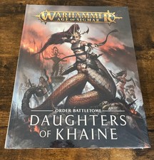 Warhammer Age Of Sigmar  Order Battletome DAUGHTERS Of KHAINE Book Brand New