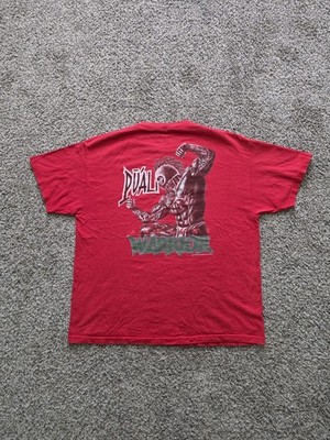 Vintage Hawaiian Strength Puali Ancient Warrior Graphic T-shirt Size XL 
