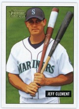 2005 Bowman Heritage Prospect Rookie Jeff Clement #325 Mariners