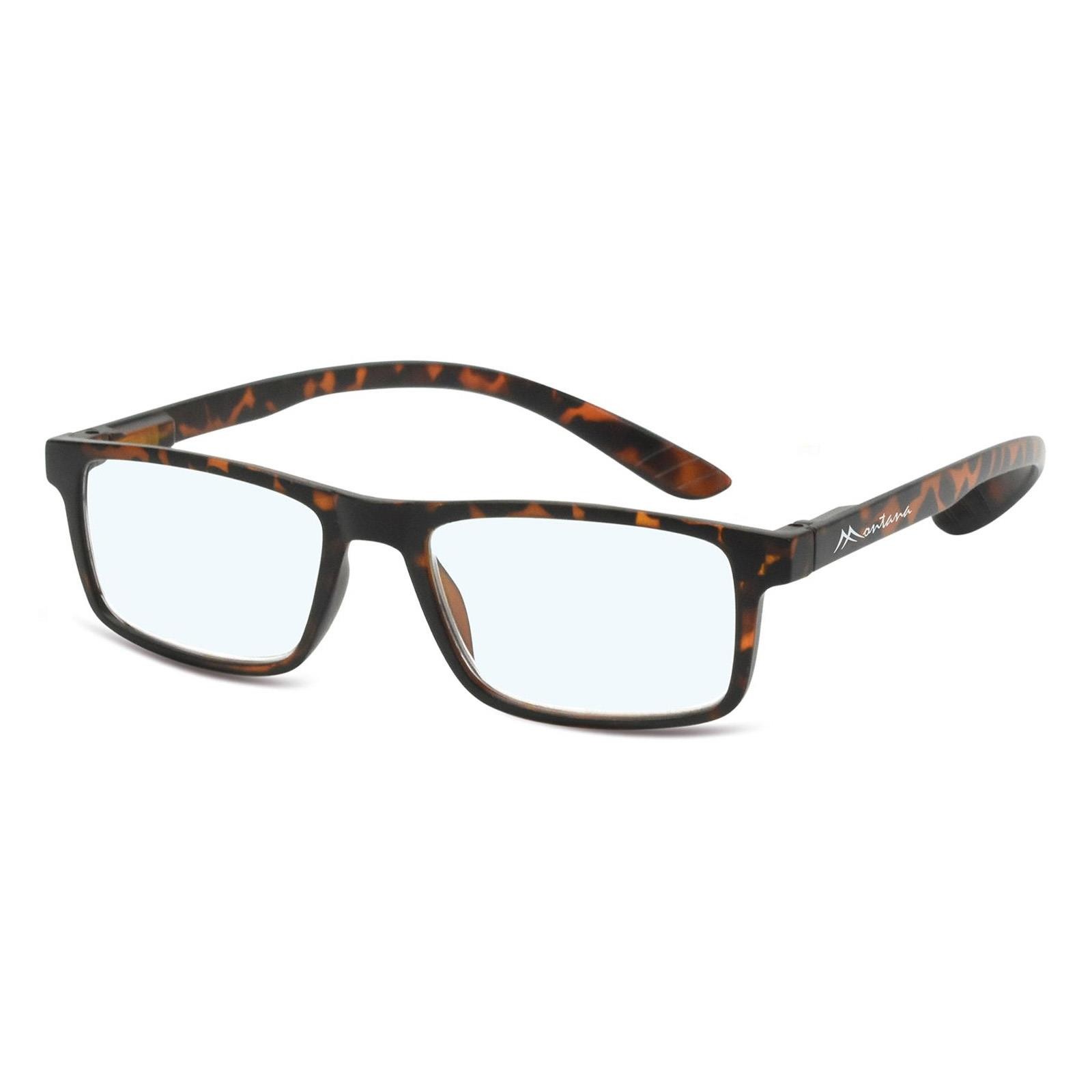 Montana Reading Glasses BLFMNR3 A 0.00 Tortoise Men Women Blue Light Blocking