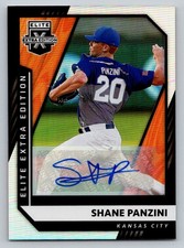 Shane Panzini 2021 Elite Extra Edition Auto #108 , Kansas City Royals