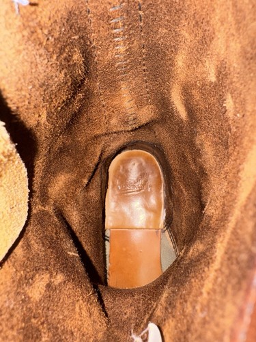 Red Wing Boots 2991 Mens Size 6.5D Engineer Amber Harness Nitrile Cork Sole - Picture 5 of 17