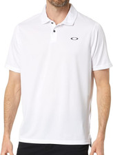 OAKLEY ICON TN PROTECT RC Men's Polo Shirt - White - Size XL - NWT - LAST ONE