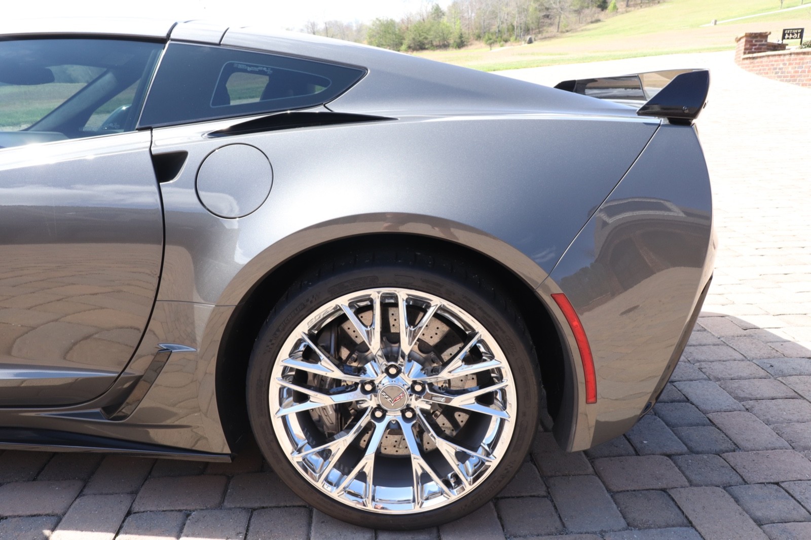 2015 Shark Metallic Gray Chevrolet Corvette   | C7 Corvette Photo 3
