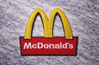 MCDONALDS RESTAURANT IRON ON PATCH 3.25" X 2.75' FAST FREE SHIPPING W/ TRACKING