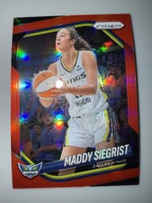 2025 Panini Prizm WNBA - Maddy Siegrist #50 Red Prizm /299