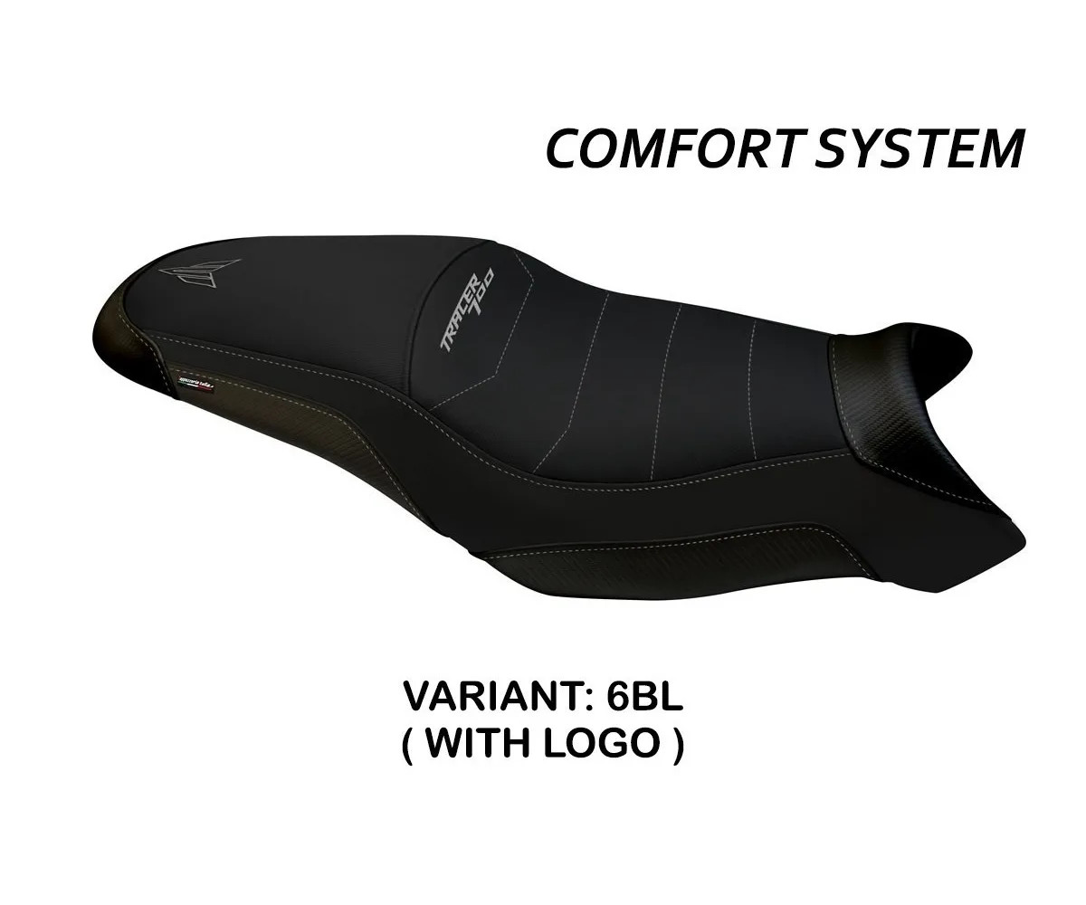 Seat saddle cover Darwin 2 Comfort Sys Black TPZ YAMAHA TRACER 700 2016 2020 1Jy
