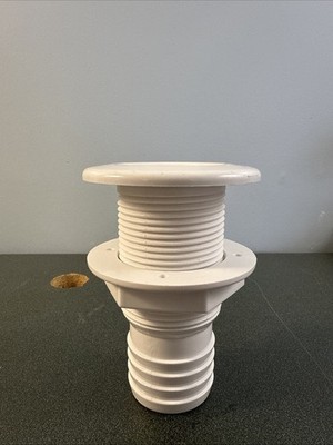THRU HULL FITTING HOSE BARB FOR 2''ID HOSE GLASS REINFORCED MARELON 108 906032 