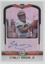 2019 Certified Rookie Signatures 85/149 Stanley Morgan Jr #134 Auto 0c2