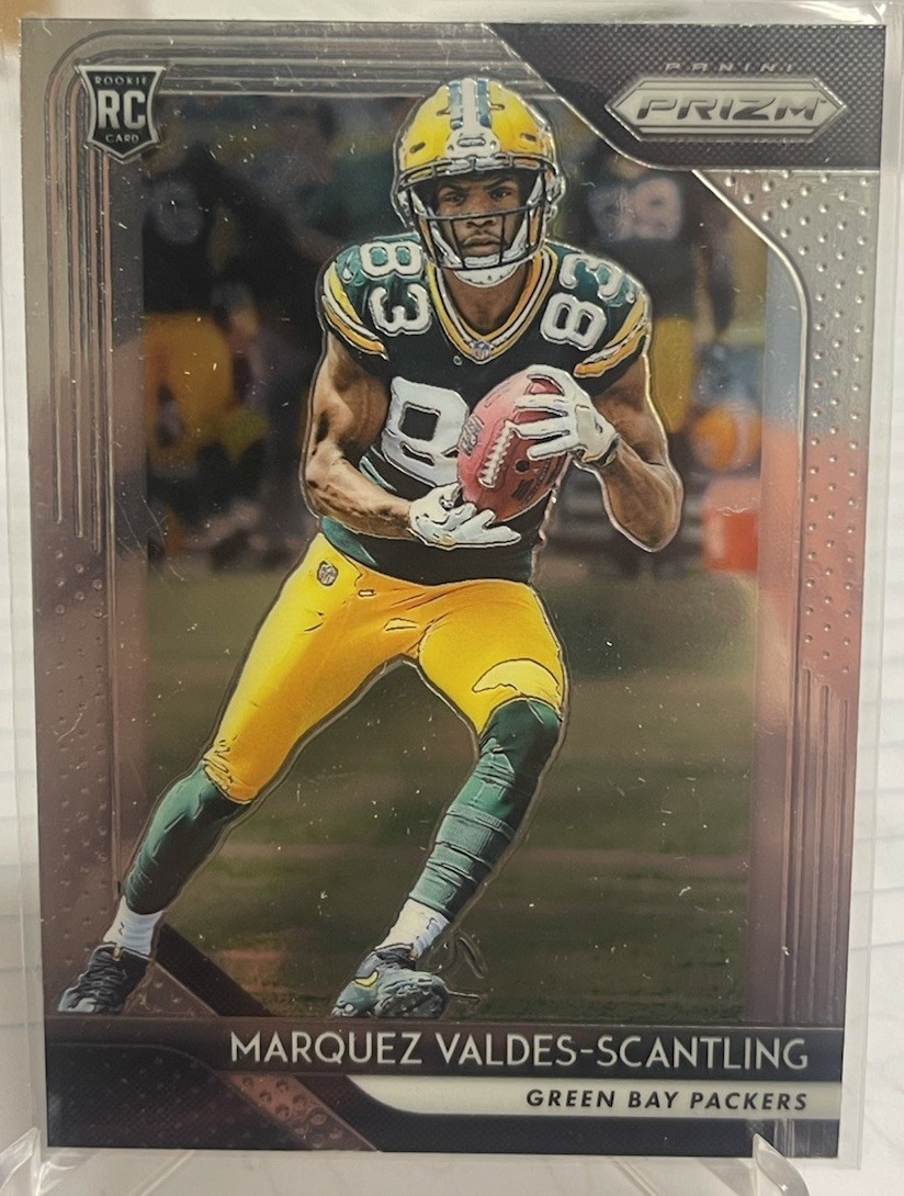 2018 Panini Prizm MARQUEZ VALDES-SCANTLING Rookie RC #240 Packers Bills Chiefs
