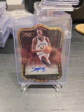 Pascal Siakam 2016-17 Rookie Select Die Cut Gold Auto /10