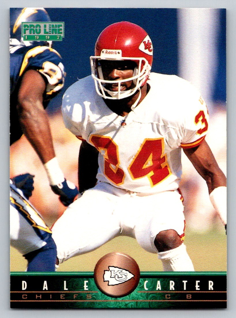 1997 Pro Line #132 Dale Carter