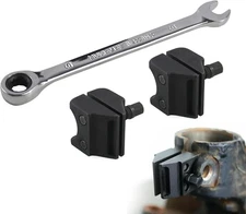 RYANSTAR RACING Universal 2PCS Spreader Tool with Wrench, Black 