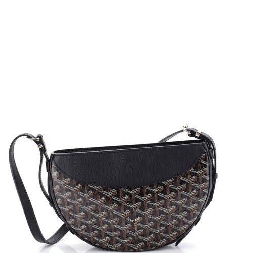Goyard Hirondelle Shoulder Bag Coated Canvas and Leather