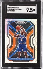 2020 PANINI PRIZM SILVER PRIZM #296 IMMANUEL QUICKLEY SGC 9.5