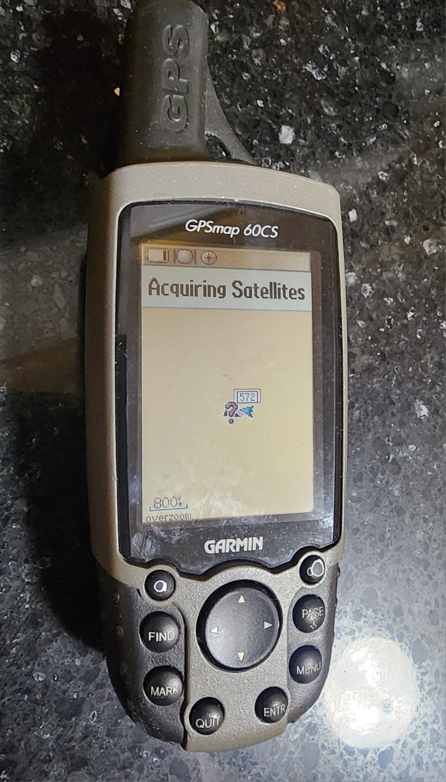 Garmin GPSMAP 60CS Handheld Hiking GPS | Working, Color Screen