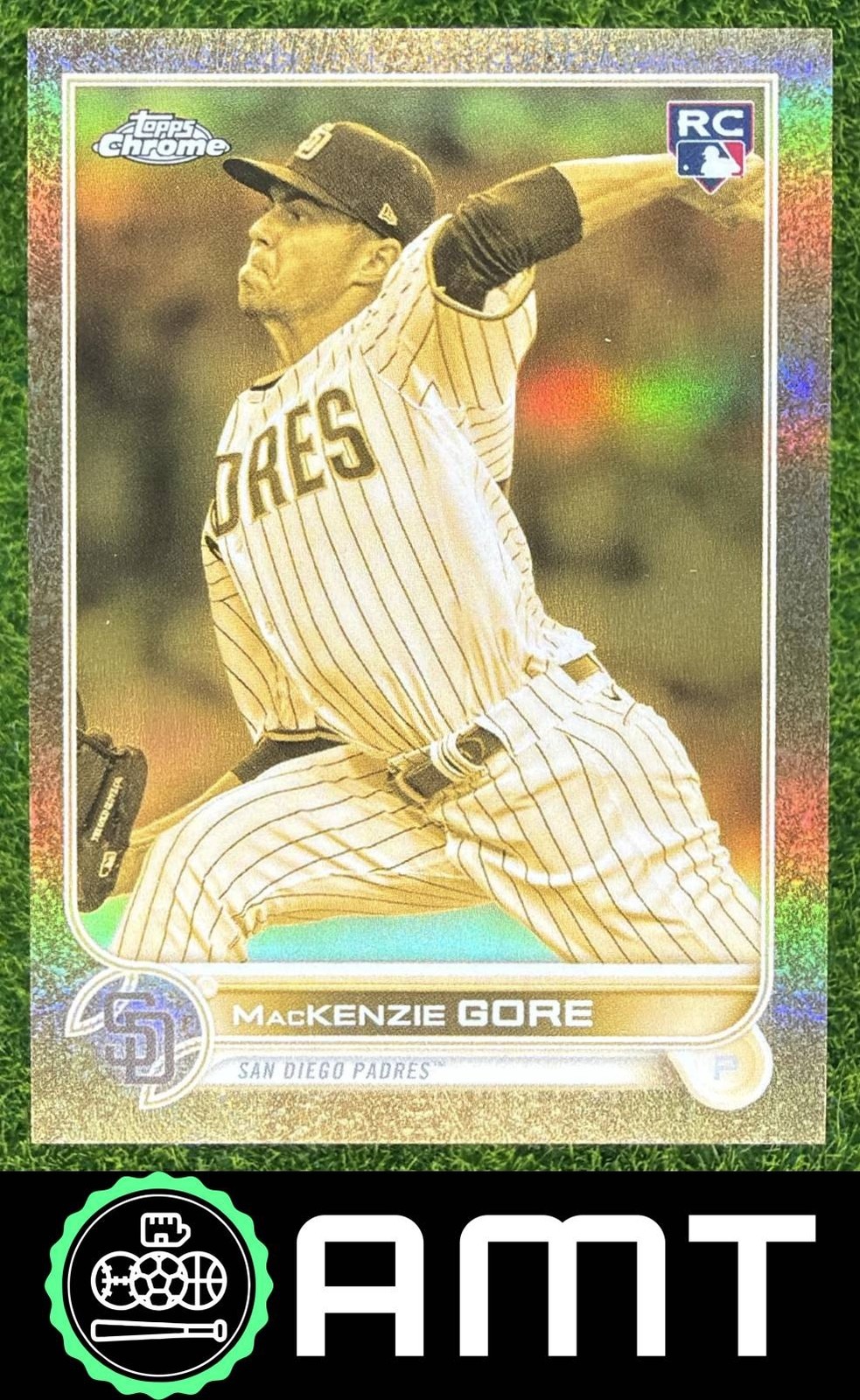 MacKenzie Gore RC 2022 Topps Gilded 40/199 San Diego Padres #157